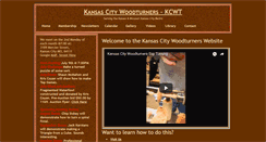 Desktop Screenshot of kcwoodturners.org